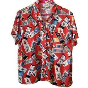 Lizgolf By Liz Claiborne Shirt Women's M‎ Lbmu0854